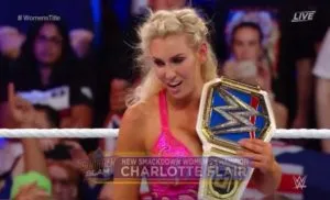 Charlotte Flair es la nueva campeona de SmackDown Live en SummerSlam