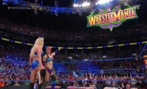 Charlotte Flair vs Asuka Wrestlemania 34
