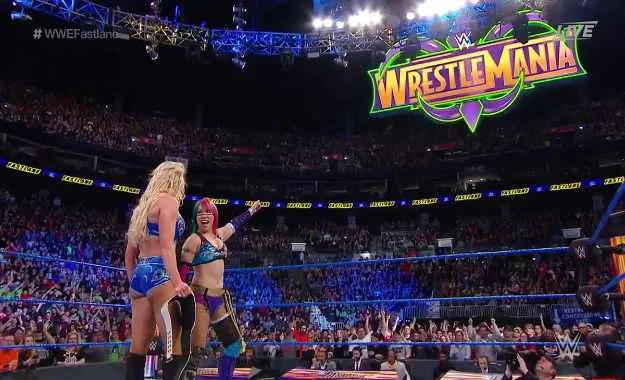 Charlotte Flair vs Asuka Charlotte Flair vs Asuka Wrestlemania 34