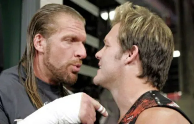 Chris Jericho nunca se llevó muy bien con Triple H en WWE Chris Jericho nunca se llevó muy bien con Triple H en WWE