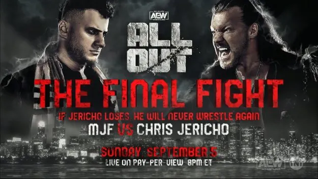 Chris Jericho pone en juego su carrera contra MJF Chris Jericho pone en juego su carrera contra MJF
