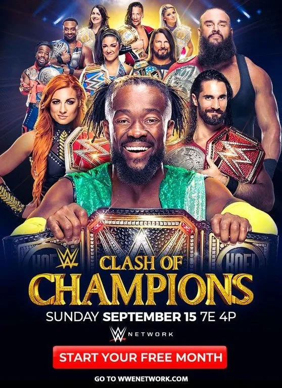 Clash Of Champions Poster 2019
