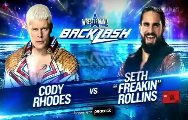 Cody Rhodes vs Seth Rollins