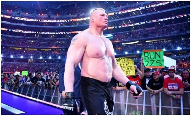 Combate de Brock Lesnar en Wrestlemania