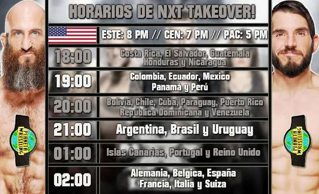Como ver NXT Takeover Chicago y horarios Como Ver NXT Takeover Chicago Y Horarios