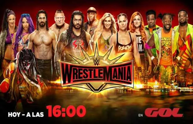 Como ver WWE Wrestlemania 35 en español por GOL Como ver WWE Wrestlemania 35 en español por GOL
