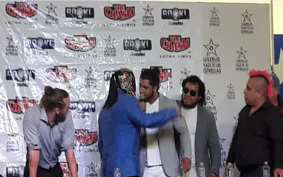 Conferencia The Crash Conferencia de prensa 2º Aniversario The Crash