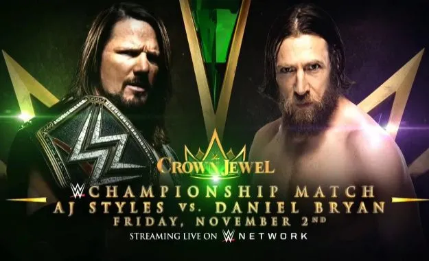 Crown Jewel AJ vs Bryan