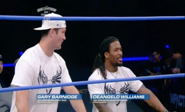D´Angelo Williams en Impact D´Angelo Williams en Impact