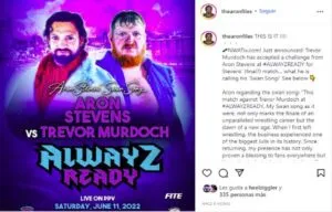 Damien Sandow última lucha