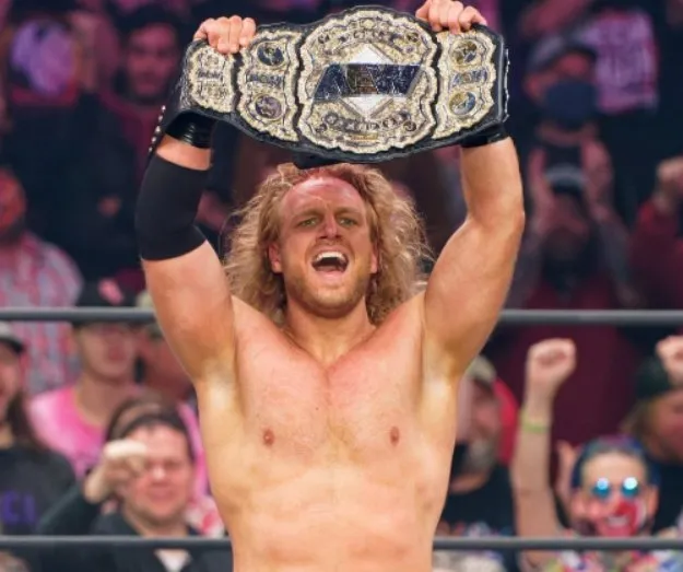 Declaraciones de Hangman Page tras su coronación