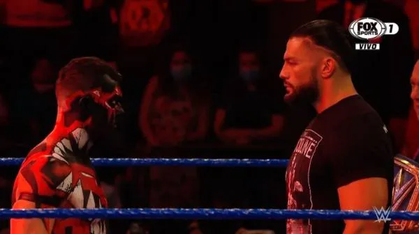 Demon Balor regresa para enfrentarse a Roman Reigns durante SmackDown Demon Balor regresa para enfrentarse a Roman Reigns durante SmackDown
