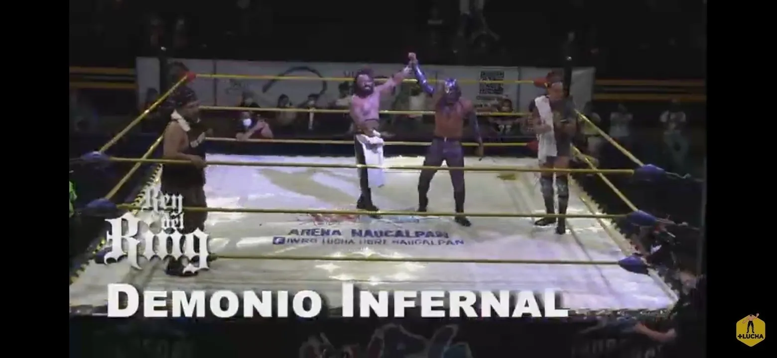 Demonio Infernal sigue siendo el Rey del Ring de IWRG Demonio Infernal sigue siendo el Rey del Ring de IWRG