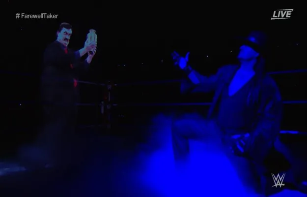 Despedida The Undertaker