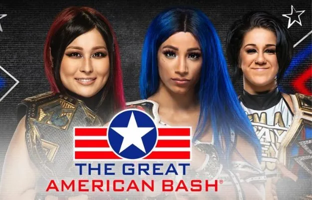Sasha Banks vs Io Shirai en NXT The Great American Bash