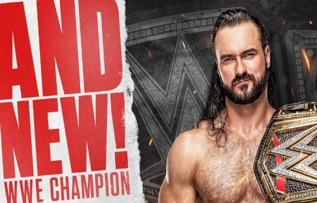 Drew McIntyre campeón WWE Drew McIntyre campeón WWE