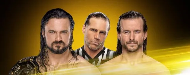 Drew McIntyre defiende el título de NXT ante Adam Cole con Shawn Michaels de árbitro Drew McIntyre defiende el título de NXT ante Adam Cole con Shawn Michaels de árbitro