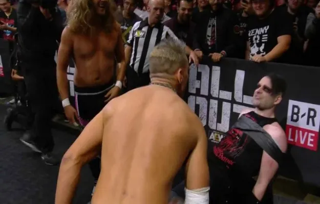 EDV1qKJJimmy Havoc derrota a Darby Allin y Joey Janela en AEW All OutU4AAkbsV Jimmy Havoc derrota a Darby Allin y Joey Janela en AEW All Out