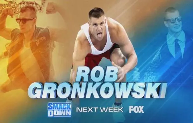 El ex jugador de la NFL Rob Gronkowski estará en WWE SmackDown El ex jugador de la NFL Rob Gronkowski estará en WWE SmackDown