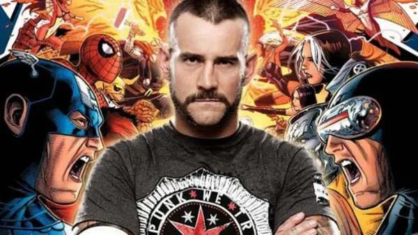 El luchador CM Punk y el Universo Marvel