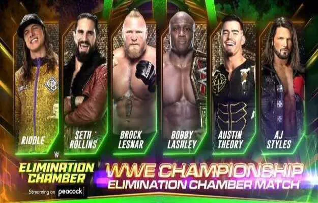 Elimination Chamber Se filtran las primeras apuestas de Eliminación Chamber
