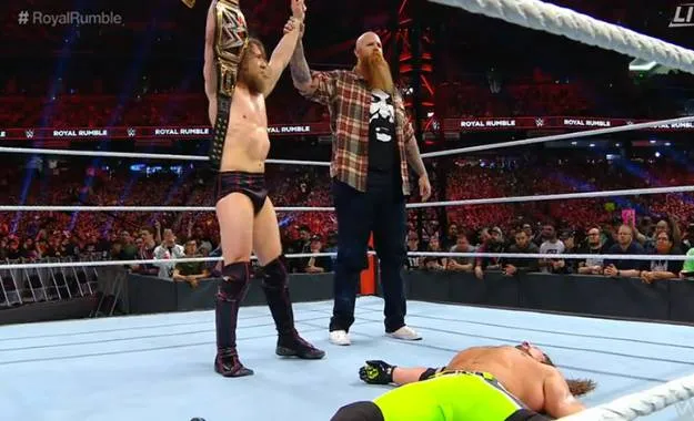 Erick Rowan y Daniel Bryan Royal Rumble 2019