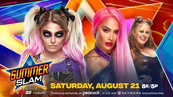 Eva Marie se enfrentará a Alexa Bliss en WWE SummerSlam