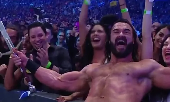 Drew McIntyre derrota a Happy Corbin en Wrestlemania 38