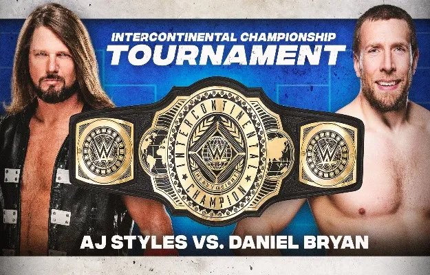 Final del torneo por el título IC_ AJ Styles vs Daniel Bryan