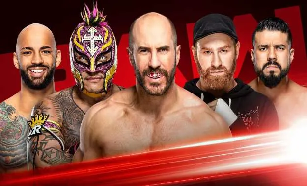 Gauntlet match y combate titular para el WWE RAW de esta noche Gauntlet match y combate titular para el WWE RAW de esta noche