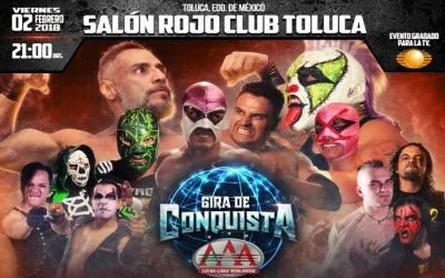 Gira De Conquista AAA En Toluca