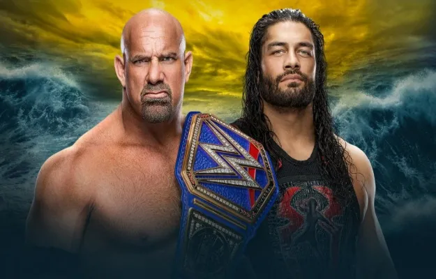 Goldberg vs Roman Reigns Goldberg vs Roman Reigns