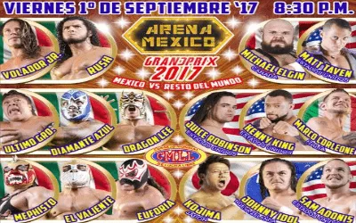 CMLL Grand Prix 2017 Cobertura