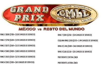 Venta de boletos de Grand Prix2017 Venta de boletos de Grand Prix2017