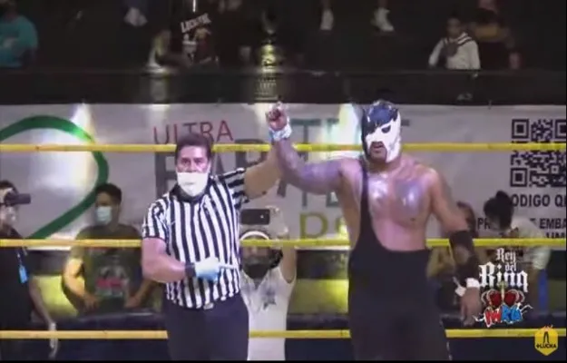 Hijo de Canis Lupus 2do finalista del Rey del Ring de IWRG
