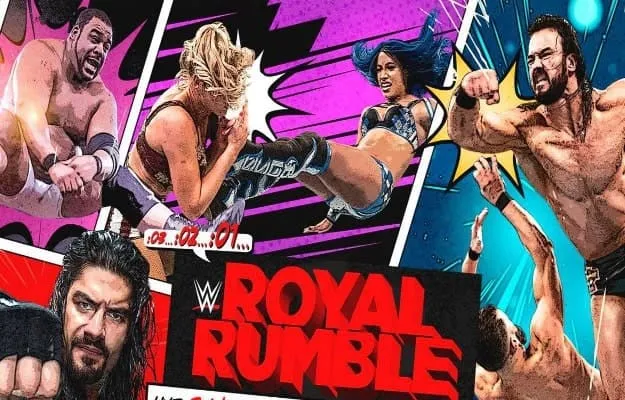 Horarios ROYAL RUMBLE 2021 Horarios WWE ROYAL RUMBLE 2021