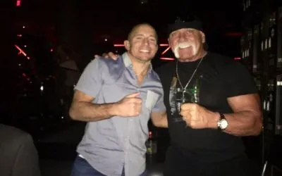 WWE Noticias: Hulk Hogan se deja ver con David Guetta y Georges St-Pierre