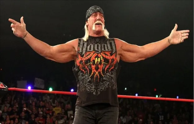 Hulk Hogan Posing In TNA