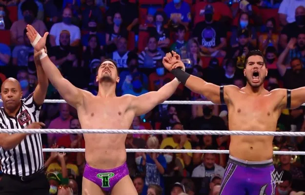 Humberto Carrillo y Ángel Garza forman equipo por primera vez en WWE RAW