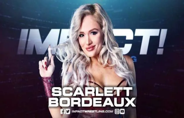 Impact Wrestling anuncia la liberación del contrato de Scarlett Bordeaux