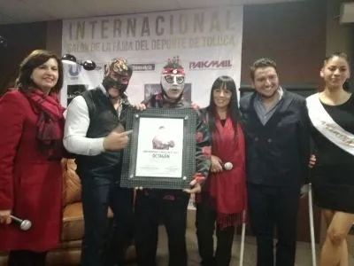 Inducción Octagón Salón de la Fama Toluca Inducción Octagón Salón de la Fama Toluca