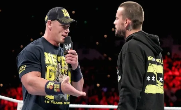 John Cena comparte una imagen de CM Punk John Cena comparte una imagen de CM Punk