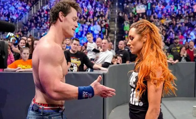 John Cena habla sobre Becky Lynch John Cena habla sobre Becky Lynch