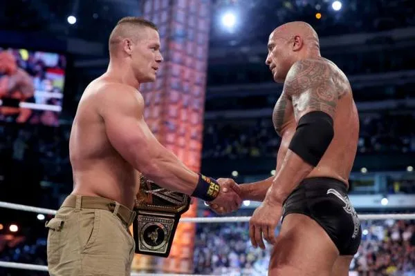 John Cena habla sobre el regreso de The Rock a WWE John Cena habla sobre el regreso de The Rock a WWE