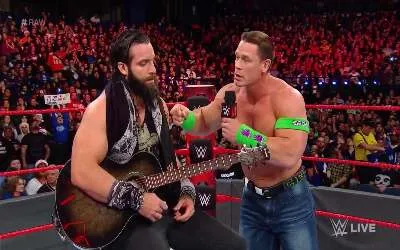 John Cena regresó RAW 25 Diciembre