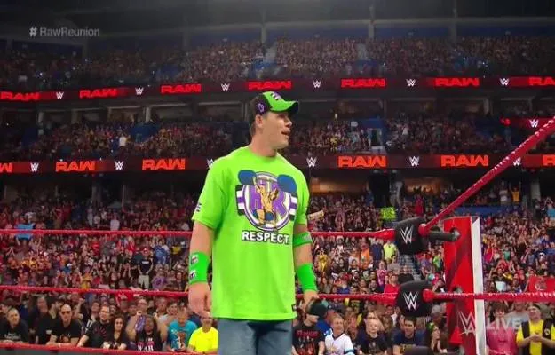 John Cena regresa en RAW Reunion