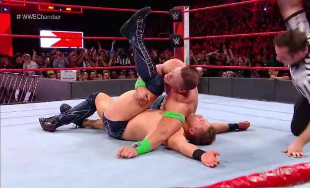 John Cena vs The Miz WWE RAW The Miz entrará primero en Elimination Chamber
