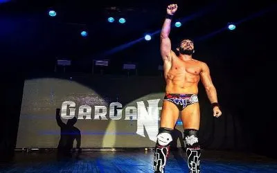 Johnny Gargano anoche en el live show de Milwaukee