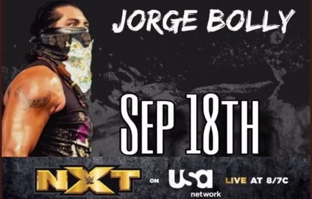 Jorge Bolly debutará en NXT.JPG Hijo del Fantasma debutara en NXT como Jorge Bolly