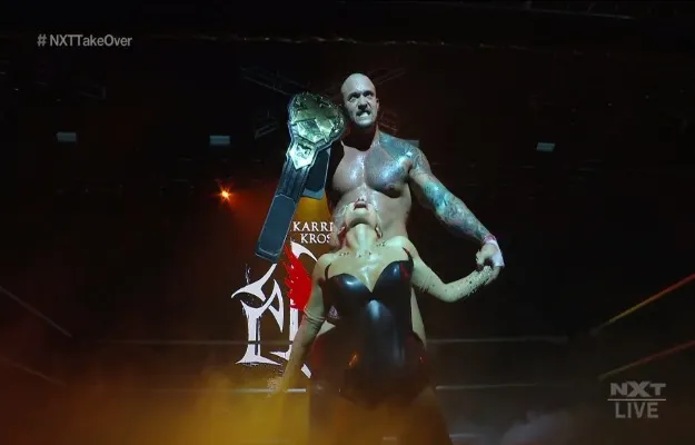 Karrion Kross se convierte en el nuevo campeón de NXT en NXT TakeOver Stand & Deliver Karrion Kross se convierte en el nuevo campeón de NXT en NXT TakeOver Stand & Deliver